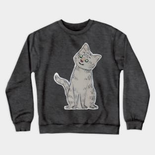 Tabby cat watercolour Crewneck Sweatshirt